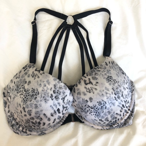 Victoria's Secret Other - Victoria Secret Push Up Bra Leopard Size 32DD